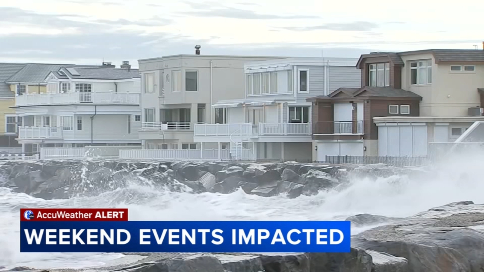 Photo: 6abc Philadelphia Nor'easter Brings 74 MPH Winds and Severe Flooding to East Coast