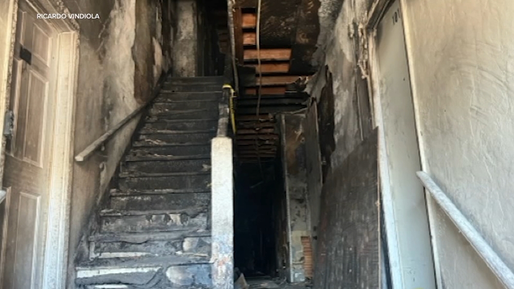 Massive Oakland apartment fire displaces around 100 residents