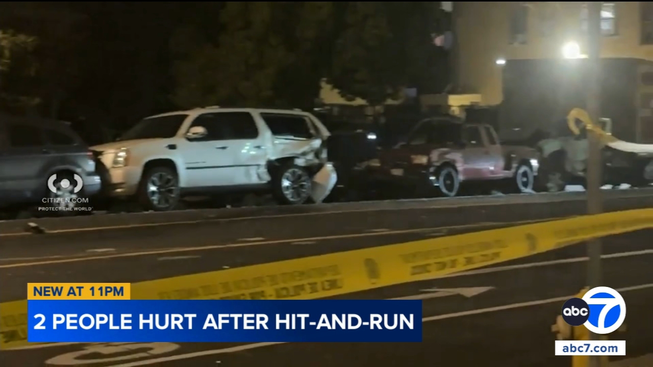 2 people injured after hit-and-run crash in Boyle Heights