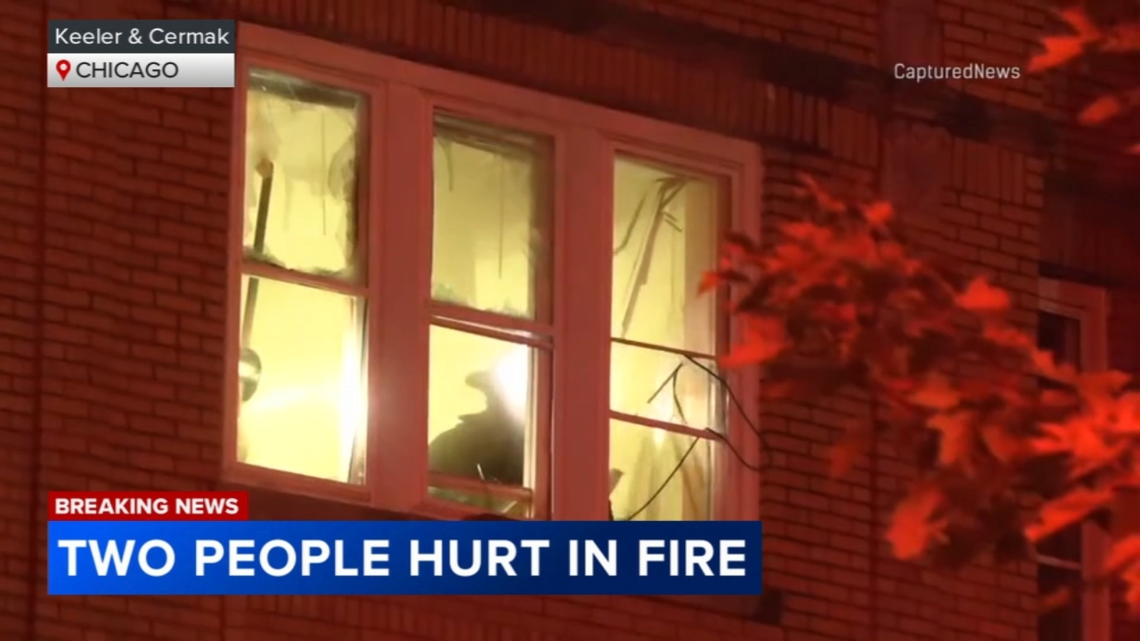 Lawndale apartment fire leaves two people seriously injured