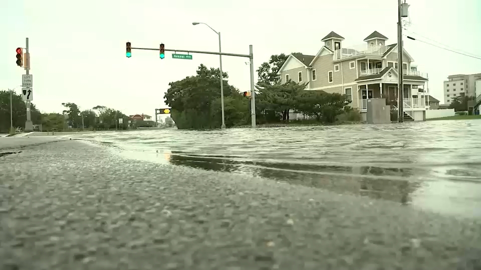 Flooding, powerful winds from nor'easter pound Jersey Shore