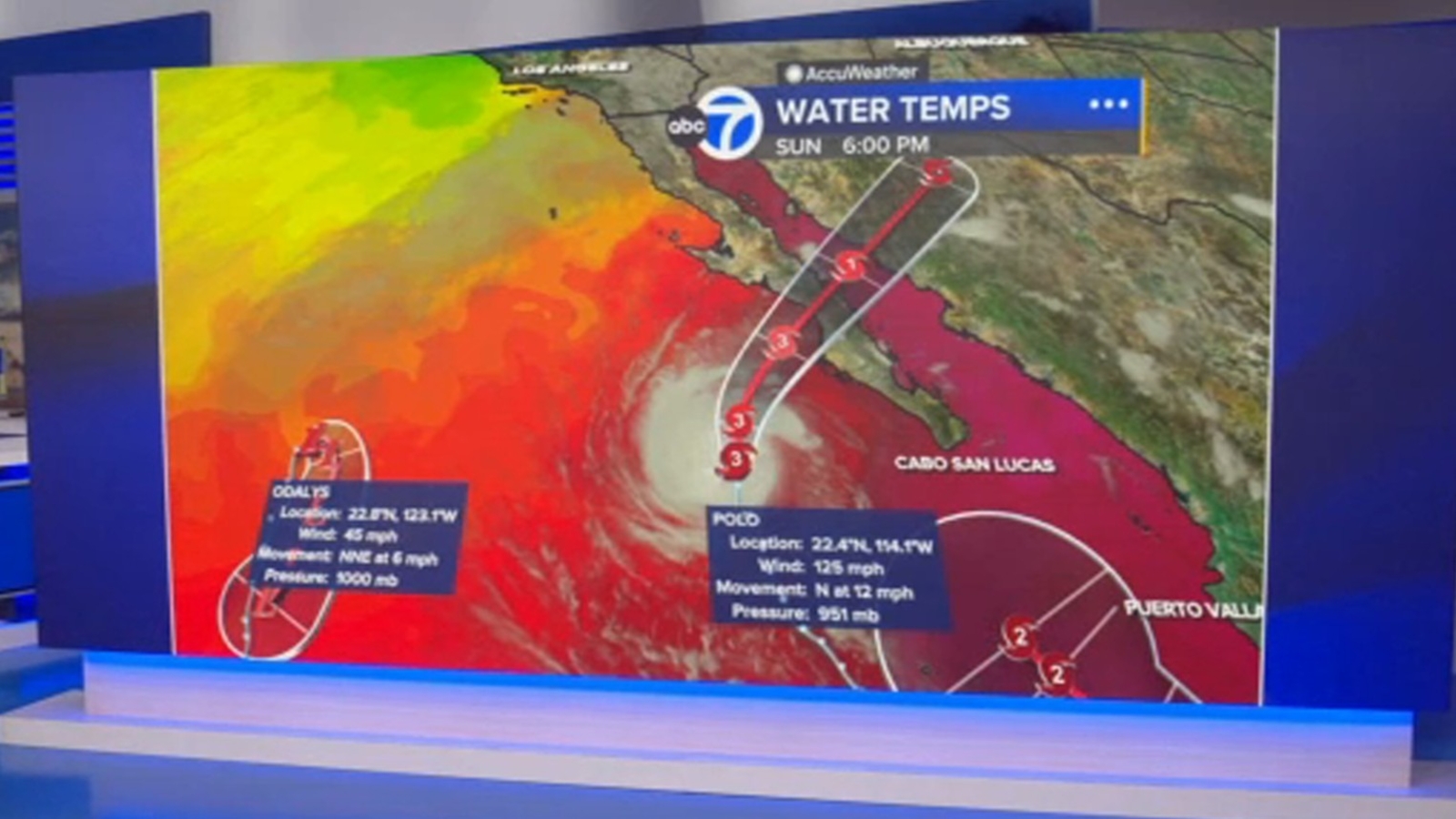 Coverage image for: Tracking Hurricane Polo: What the storm's trajectory means for SoCal