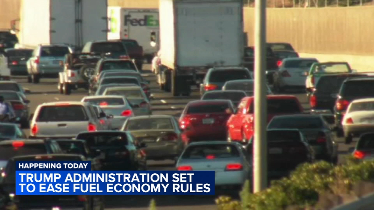 Trump administration set to roll out lower fuel economy standards for cars, light trucks