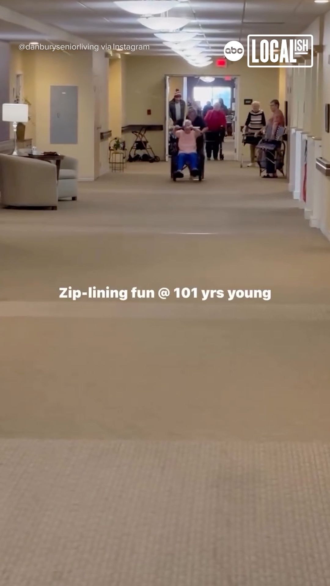 This centenarian is proving that fun has no age limit!
