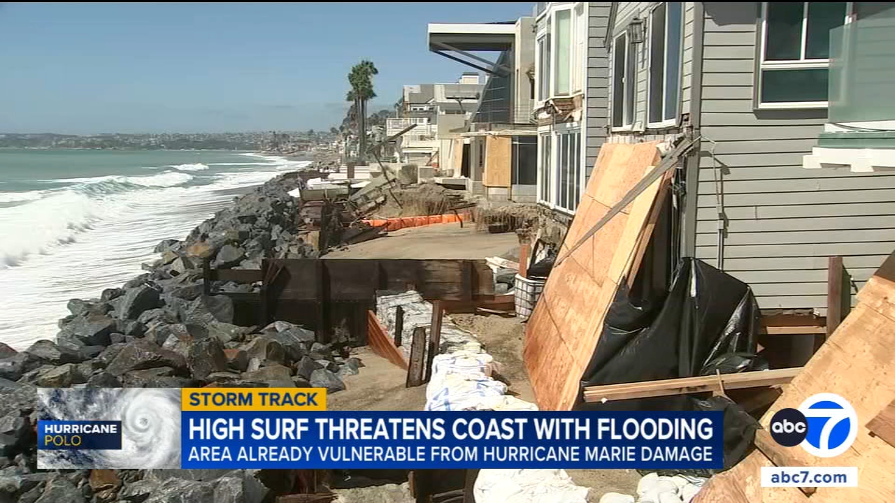 Capistrano Beach Faces Second Hurricane Blow as Polo Approaches Weakened Coastal Community