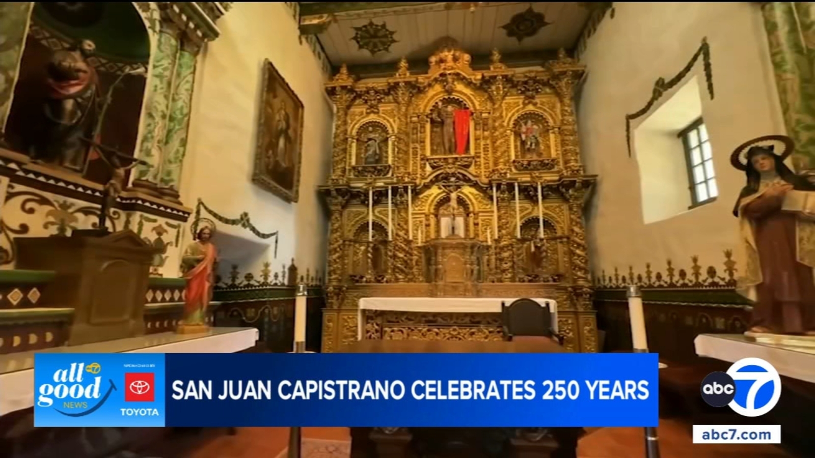 San Juan Capistrano's 250th anniversary connects local history to a national milestone