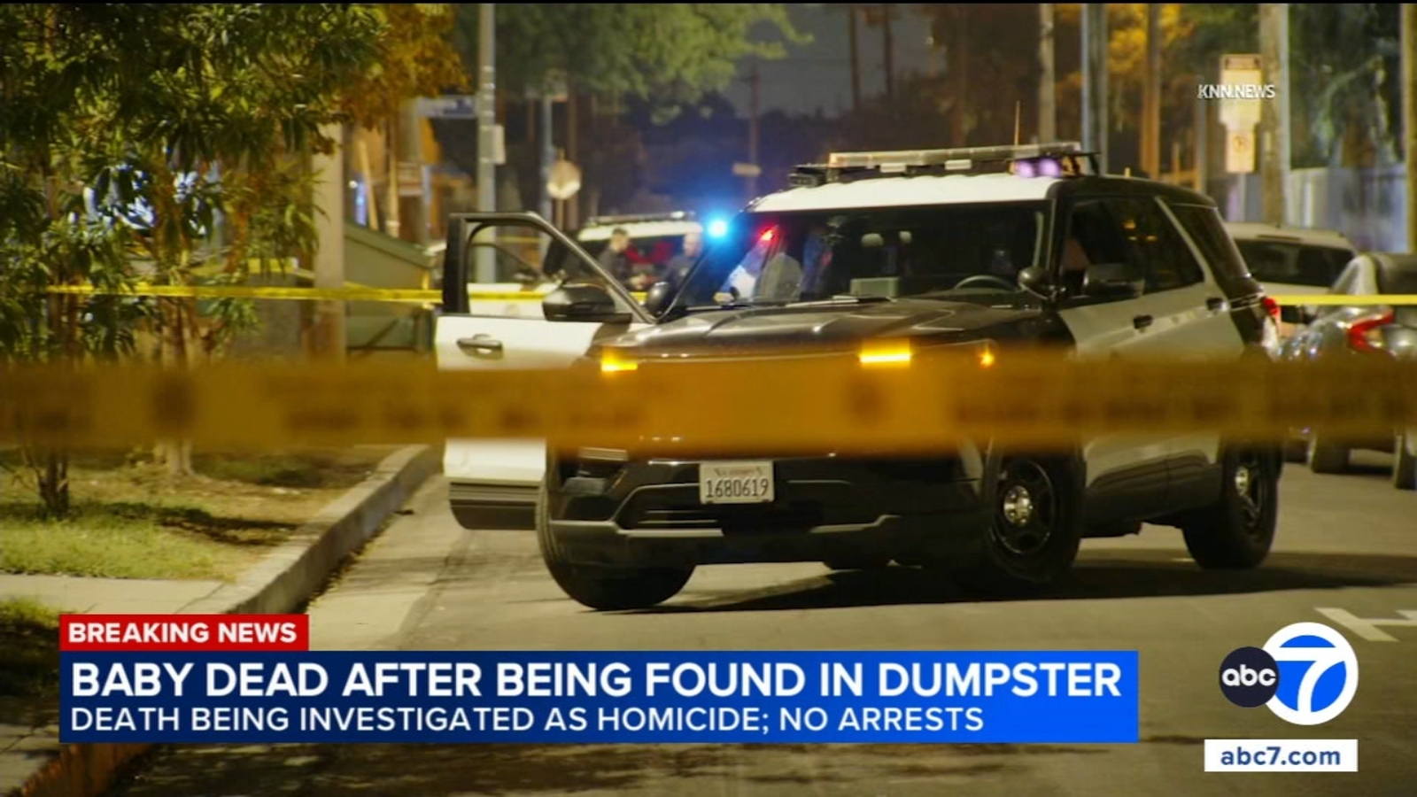 Baby dead after being found in dumpster in South LA, triggering homicide investigation