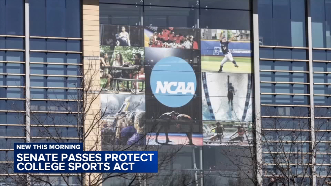 Senate passes major bill to overhaul college sports