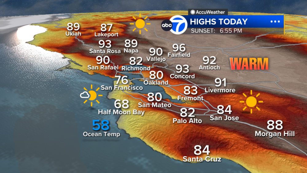 AccuWeather Forecast: Warming trend begins, highs continue to increase