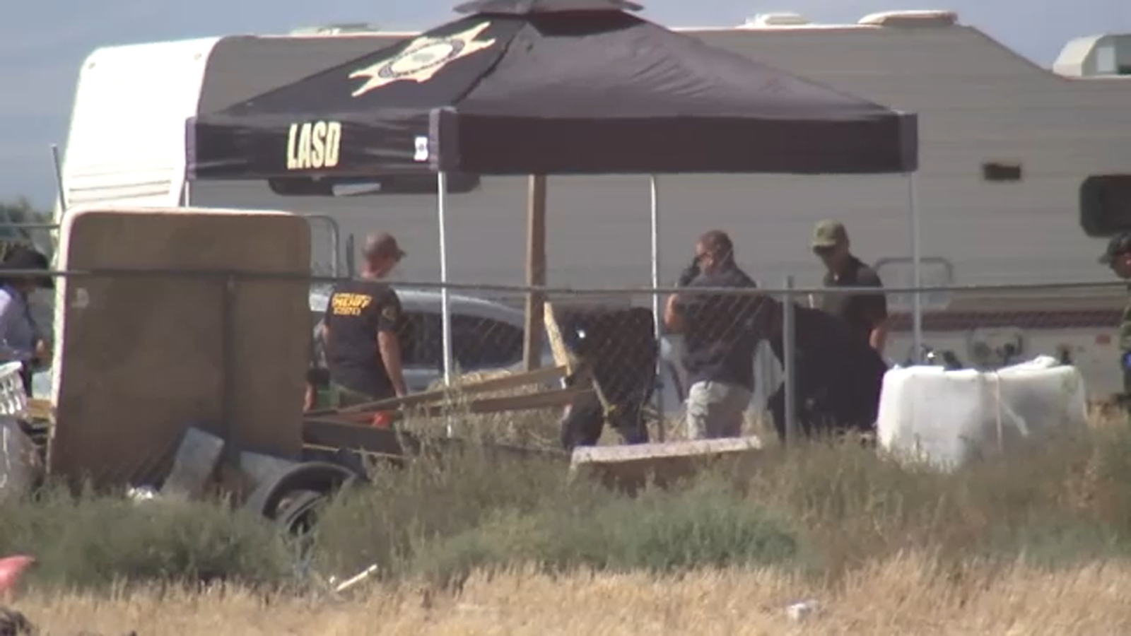 Homicide detectives comb through remote Lancaster property tied to missing persons investigation