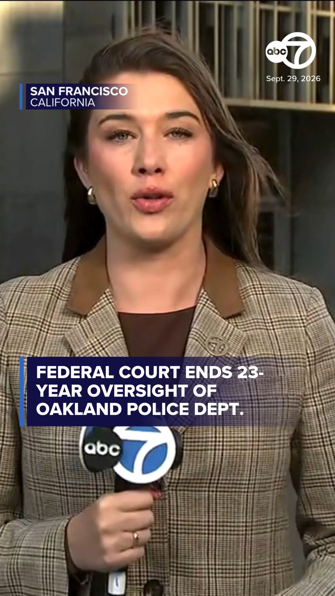 Federal court ends 23-year oversight of Oakland Police Department