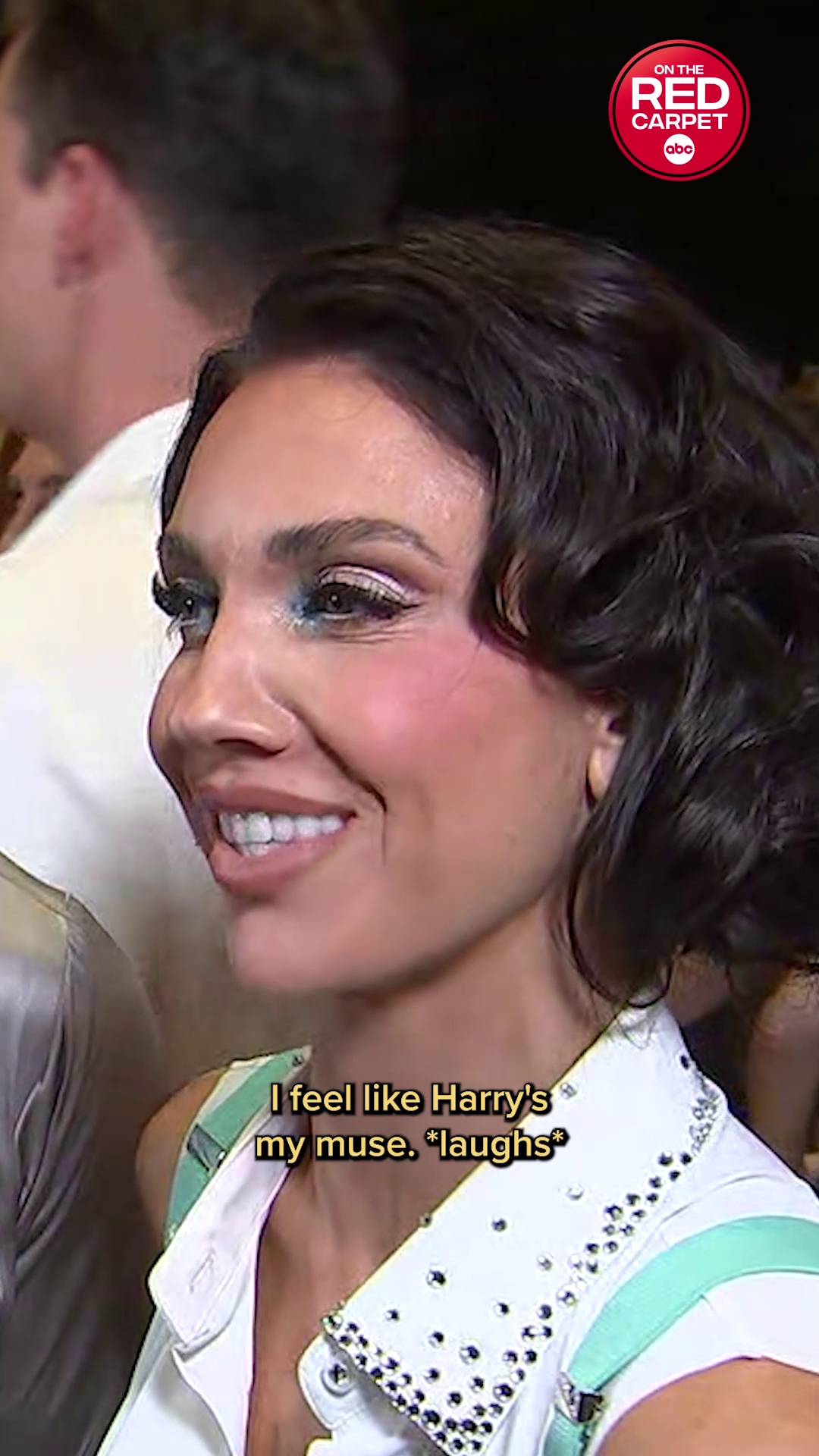 "DWTS" partners Harry Shum Jr. and Jenna Johnson react to high scores