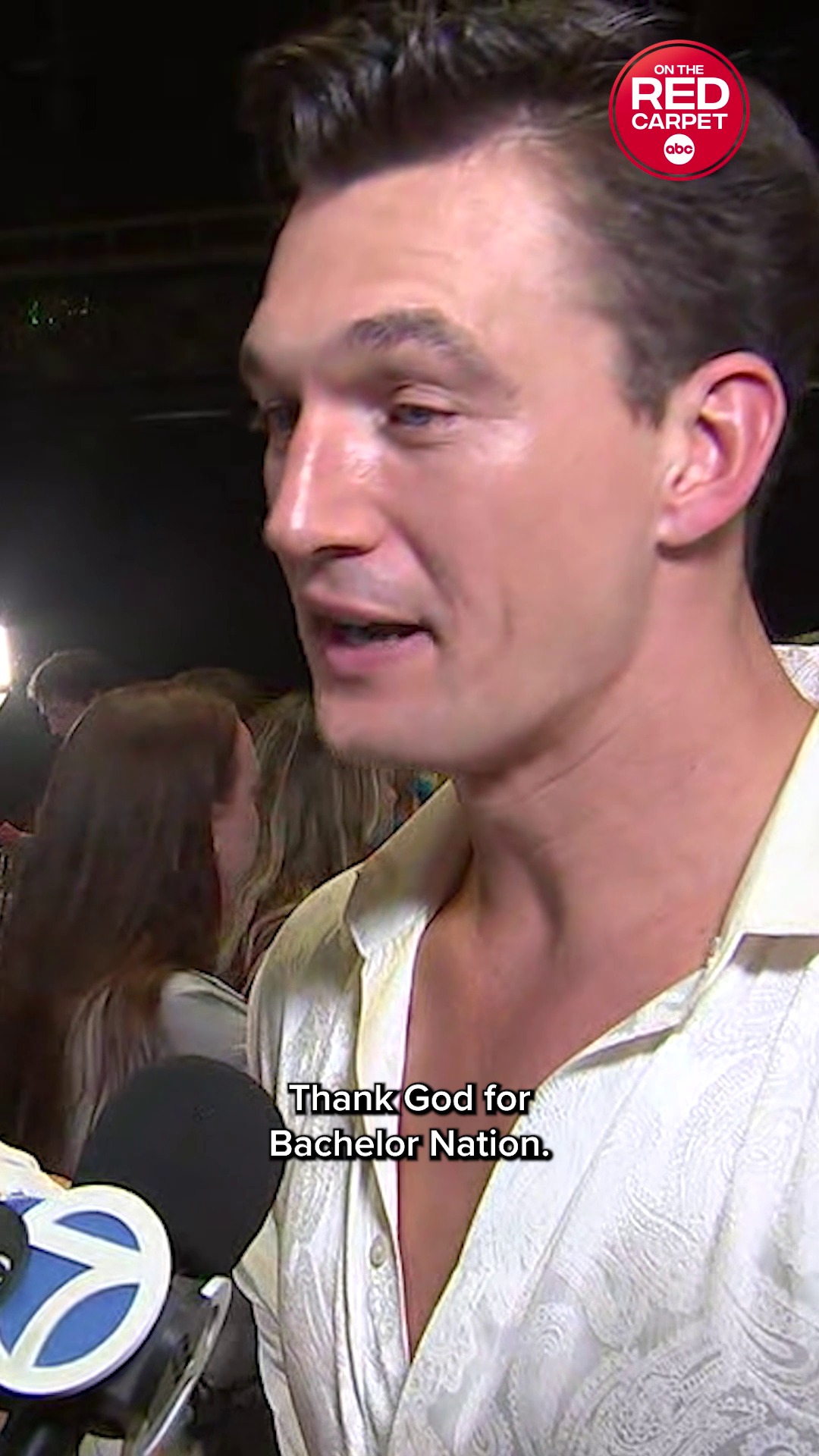 "DWTS": Tyler Cameron and Sharna Burgess on fans voting for them