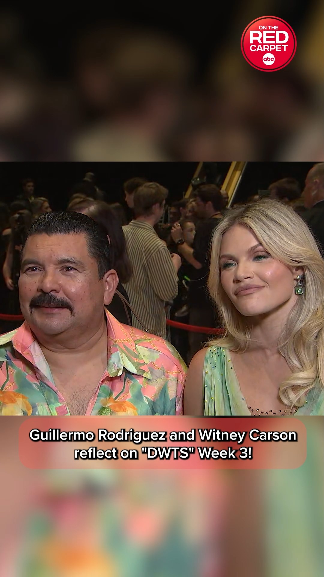 Guillermo Rodriguez and Witney Carson reflect on "DWTS" Week 3!