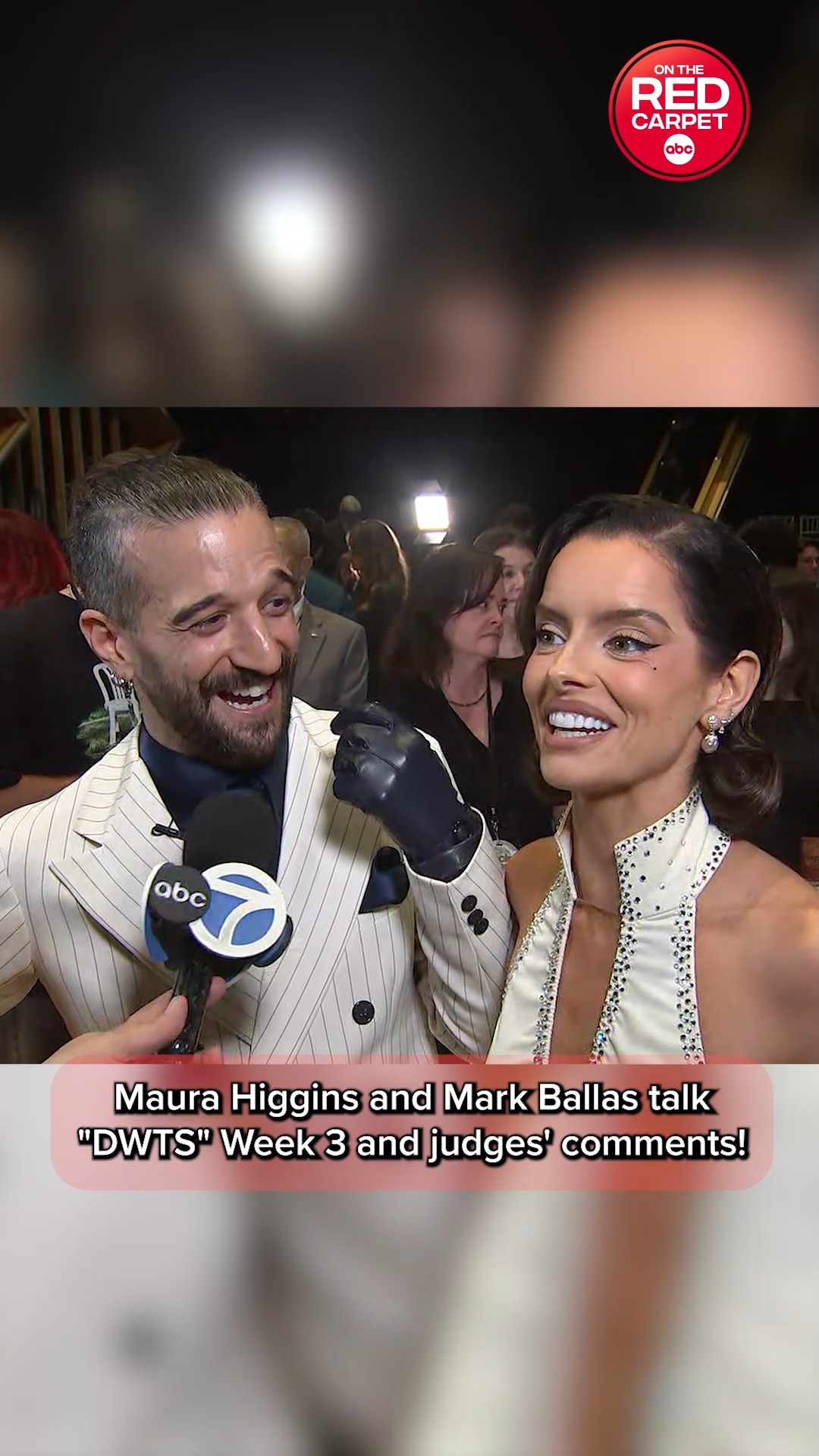 Mark Ballas and Maura Higgins talk "DWTS" Week 3!