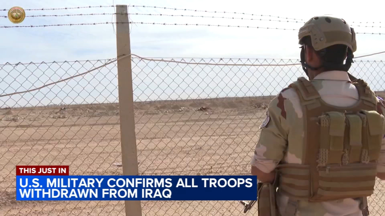 US military confirms all troops withdrawn from Iraq