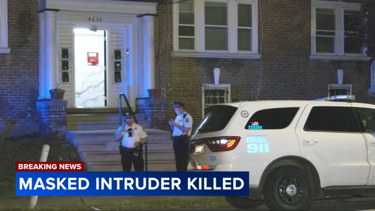 Woman recognizes man after shooting, killing masked intruder in Philadelphia's Frankford section: Police