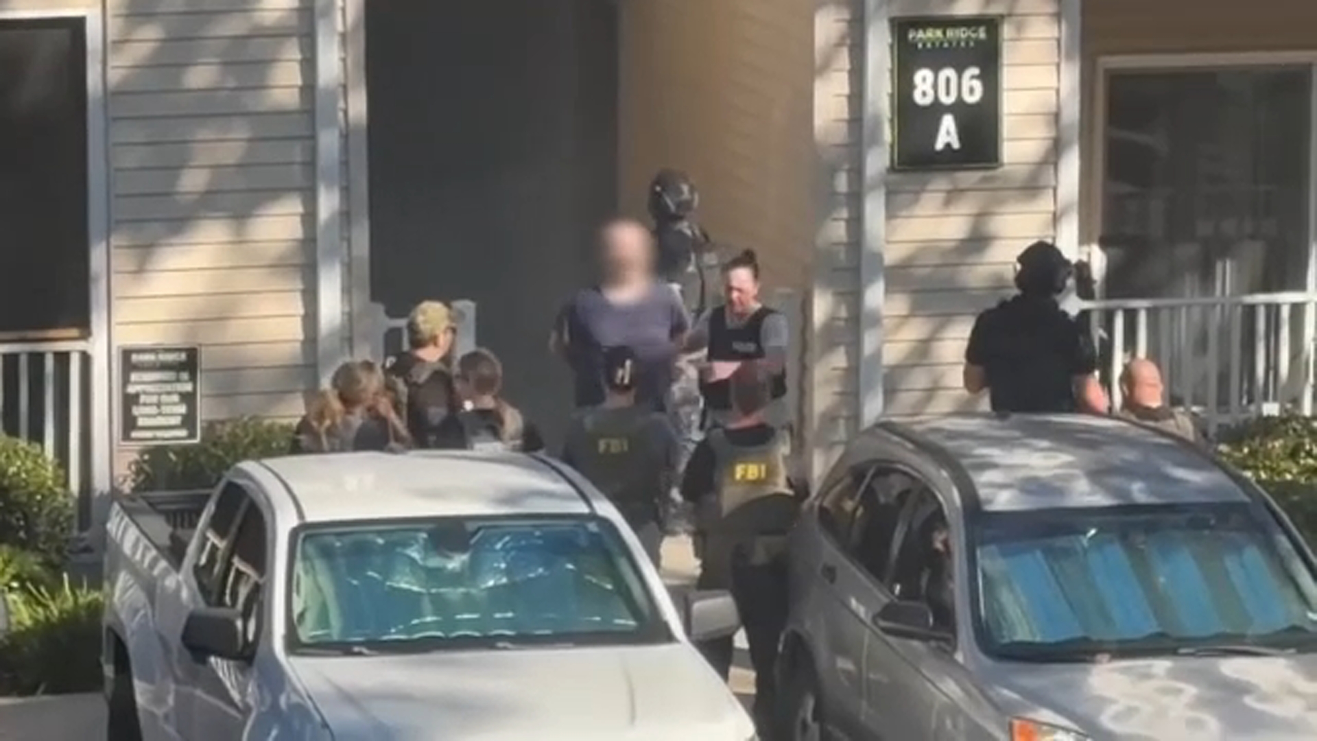 Flash-bang device startles neighbors during police, FBI investigation at Durham apartment