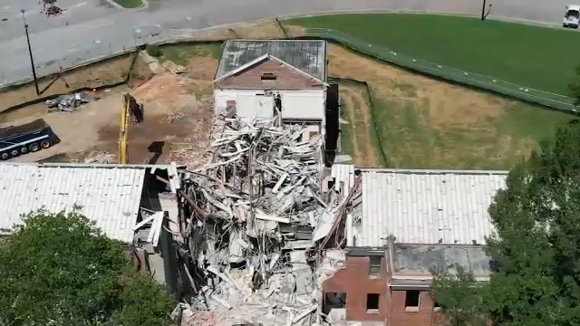 Dix Park demolition clears way for new Raleigh green space