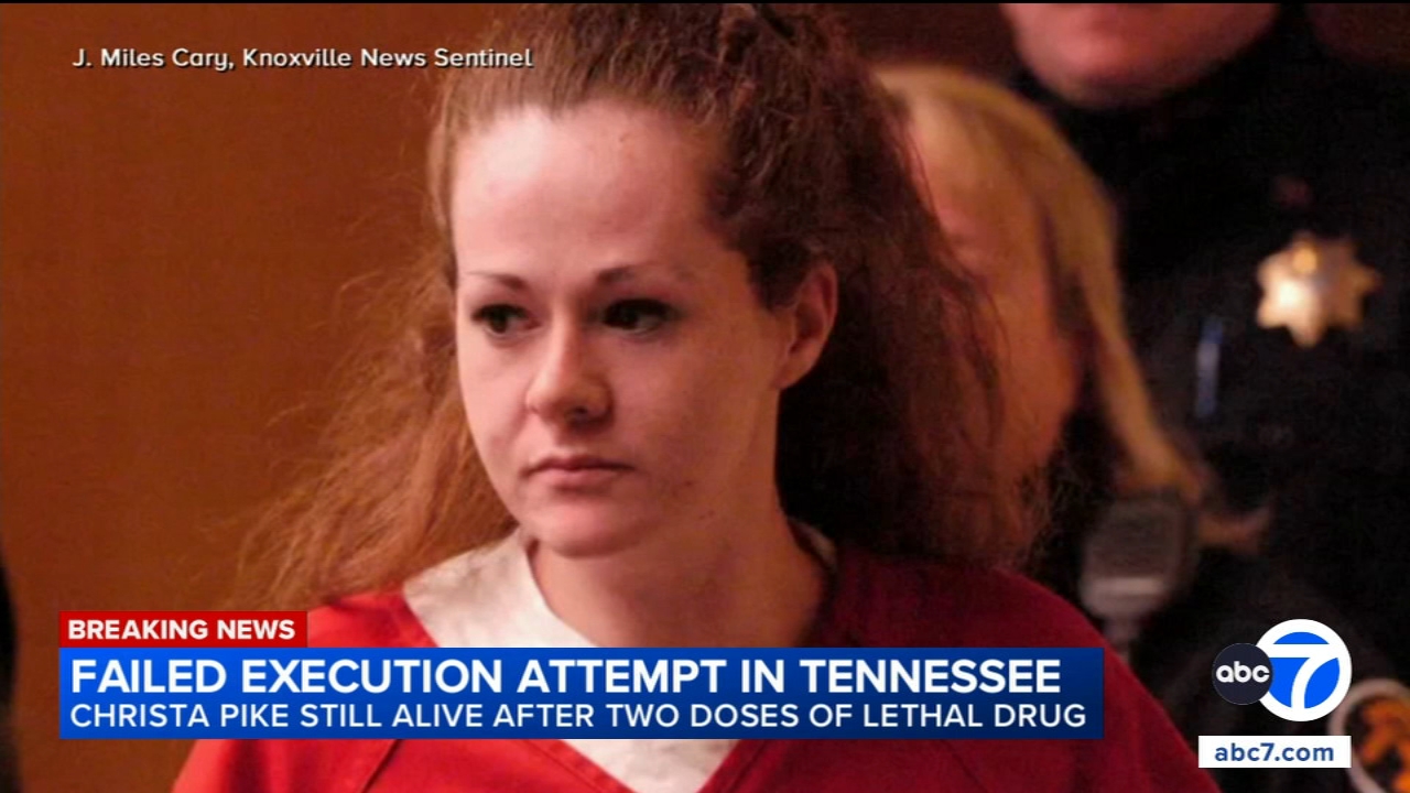 Tennessee governor halts executions after Christa Gail Pike survives lethal injection attempt