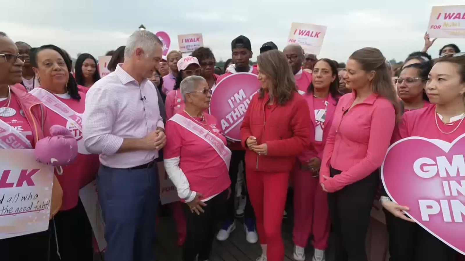 GMA kicks off 'Making Strides Walk' for Breast Cancer awareness