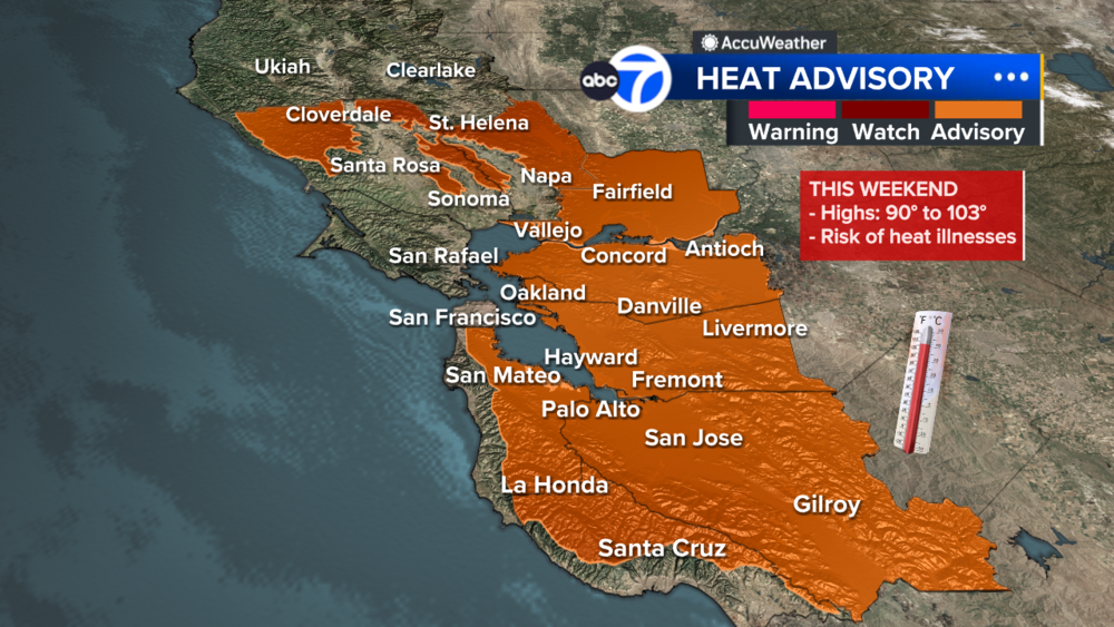 Bay Area to endure 2-week warm spell with potential record highs