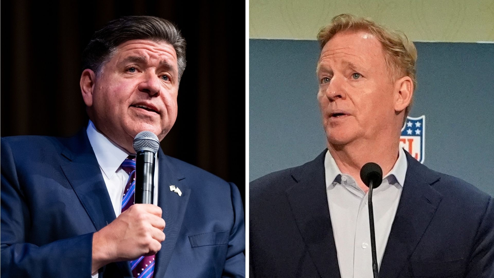 Illinois leaders, NFL commissioner hold 'productive' Bears stadium meeting