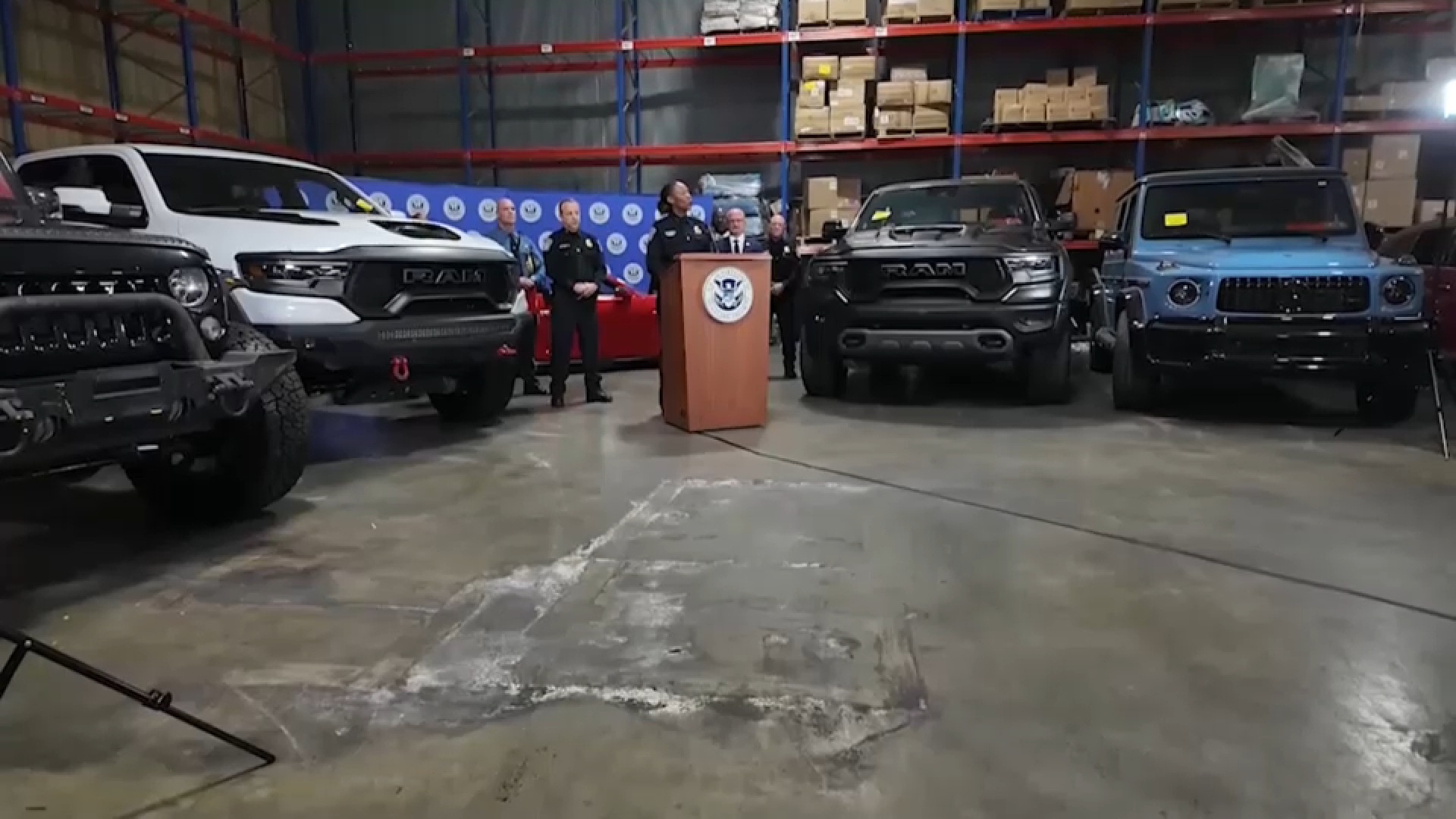 Customs stops more than 600 stolen cars from being shipped out of the Port of Newark