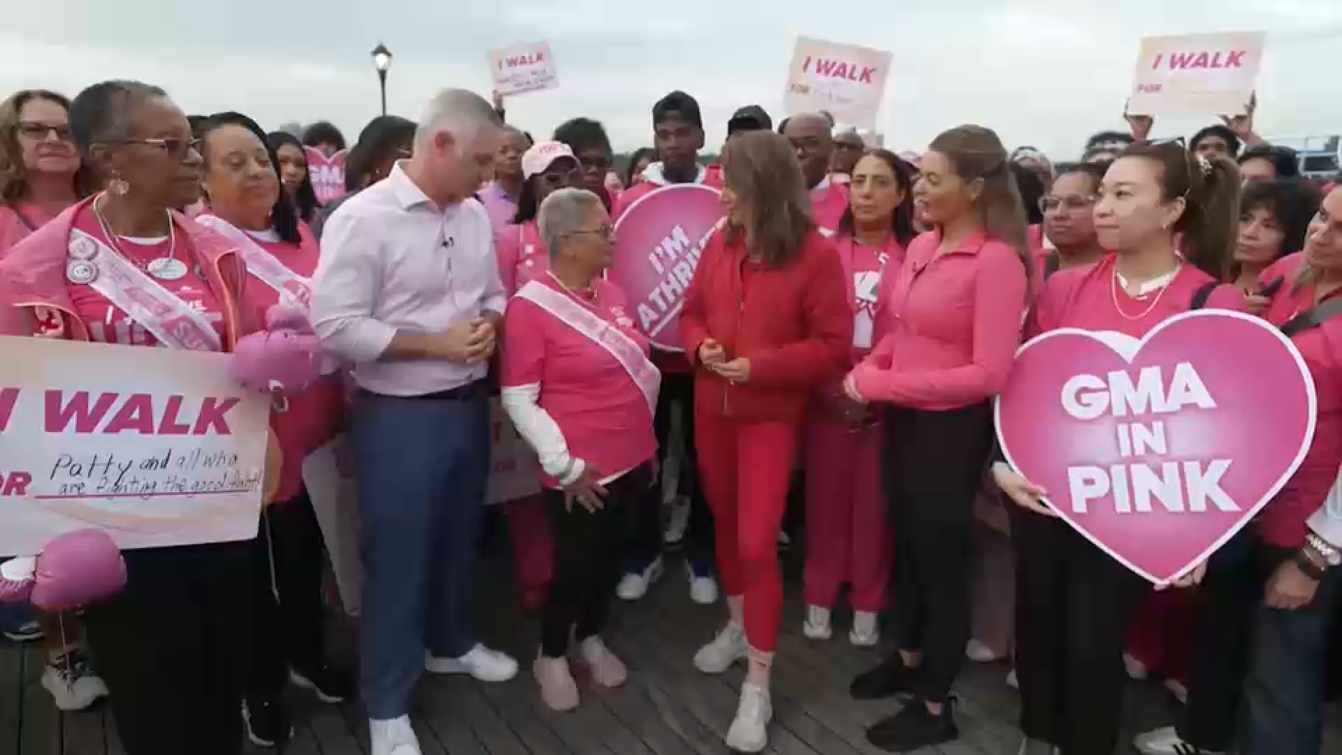 GMA kicks off Breast Cancer Awareness Month with Making Strides walk