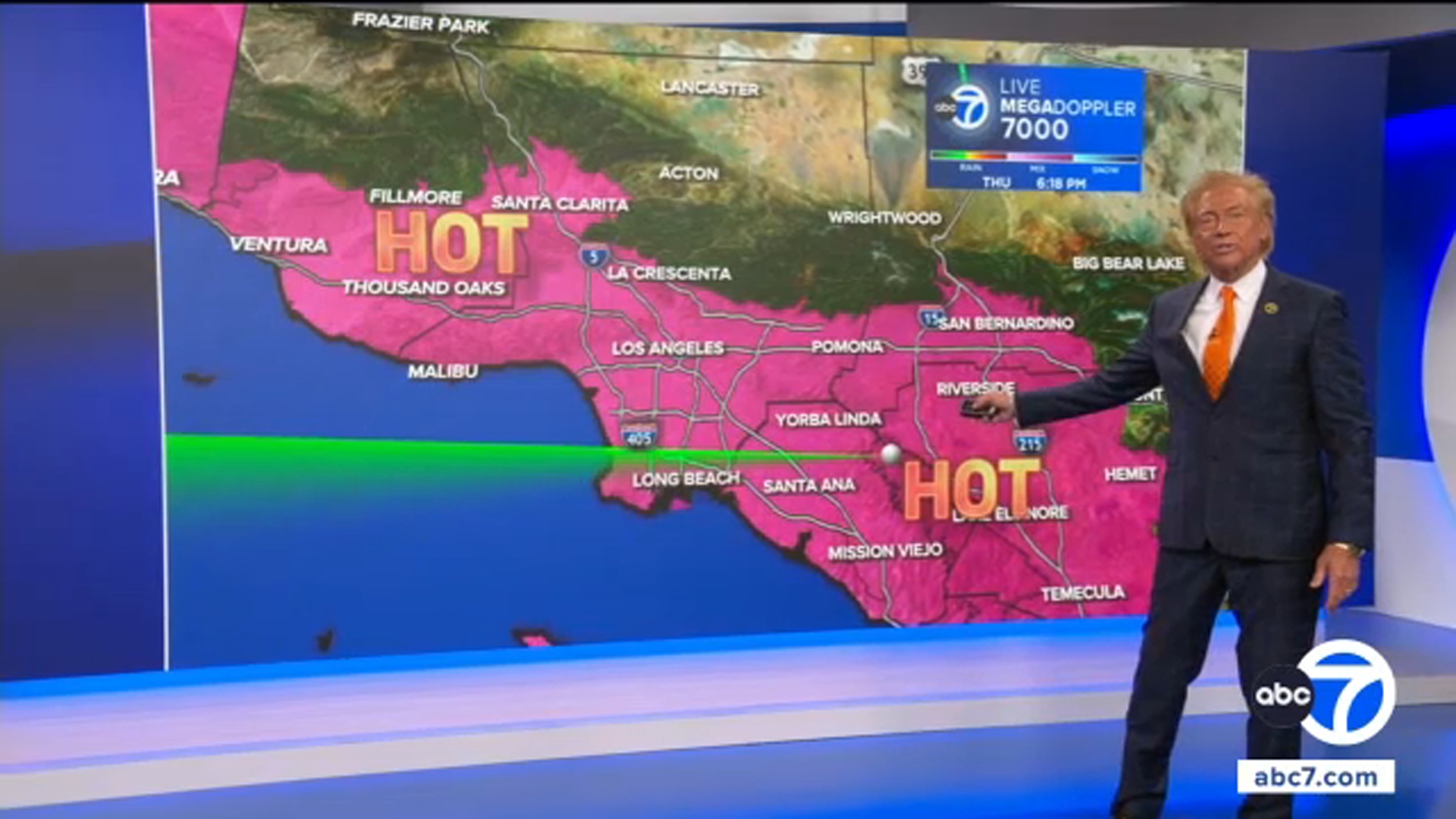 Lengthy SoCal heat wave arrives Friday with scorching temps, fire danger