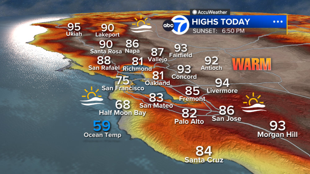 AccuWeather Forecast: Another warm afternoon before weekend heat