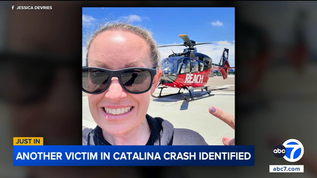 Pilot and nurse killed in medical helicopter crash off Catalina Island identified