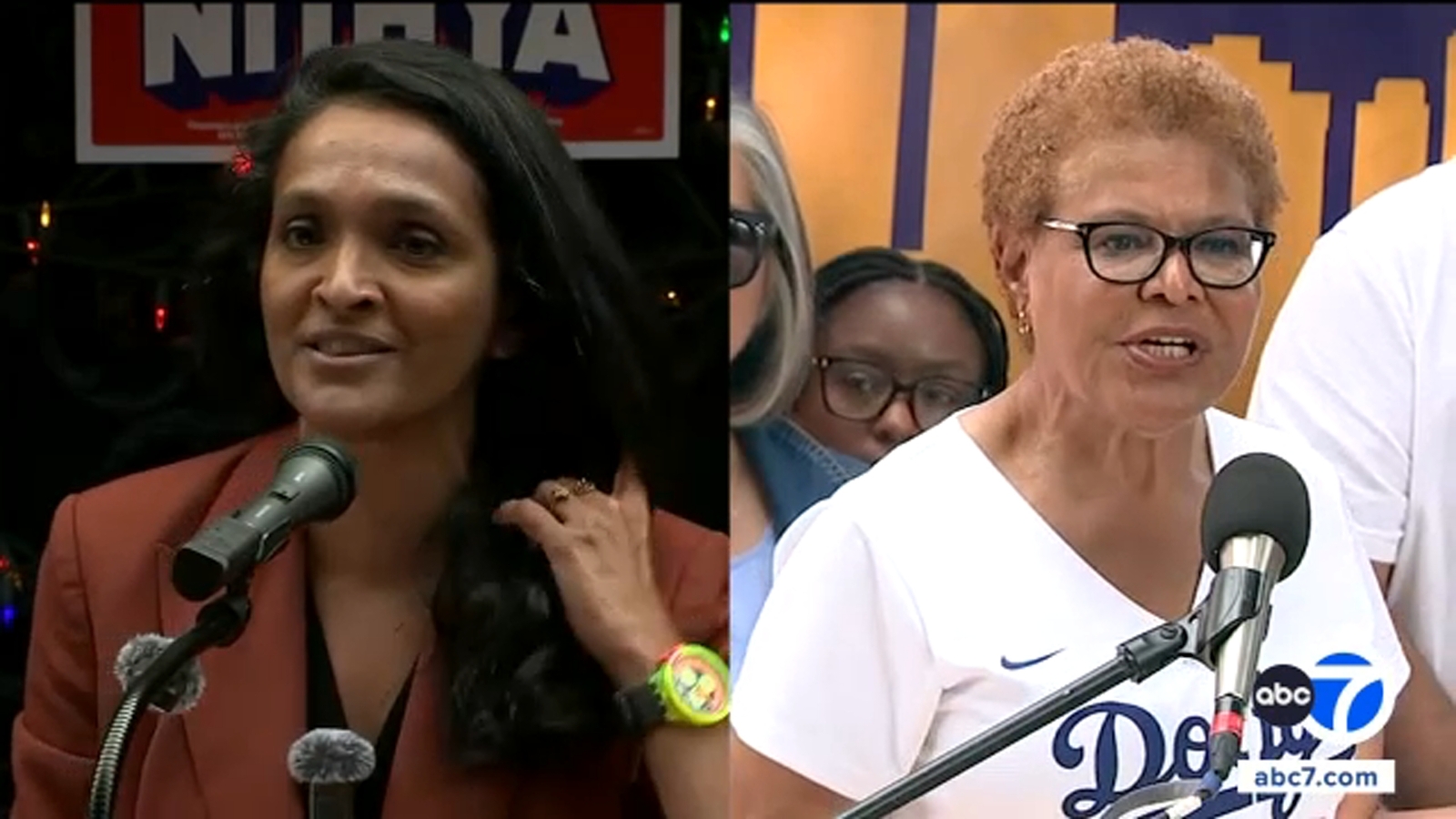 Nithaya Raman Nithya Raman leads Karen Bass among Latino voters in LA mayor's race ...