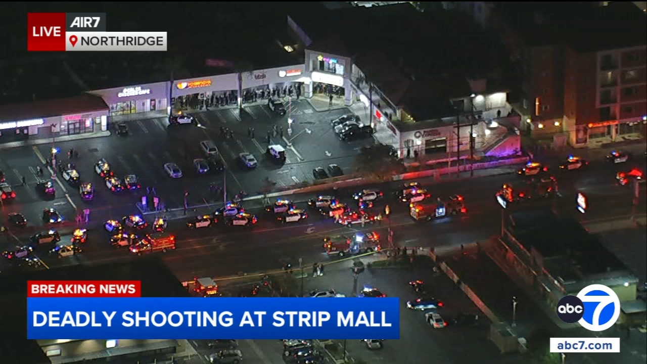 At least 2 dead after shooting at strip mall near Cal State Northridge