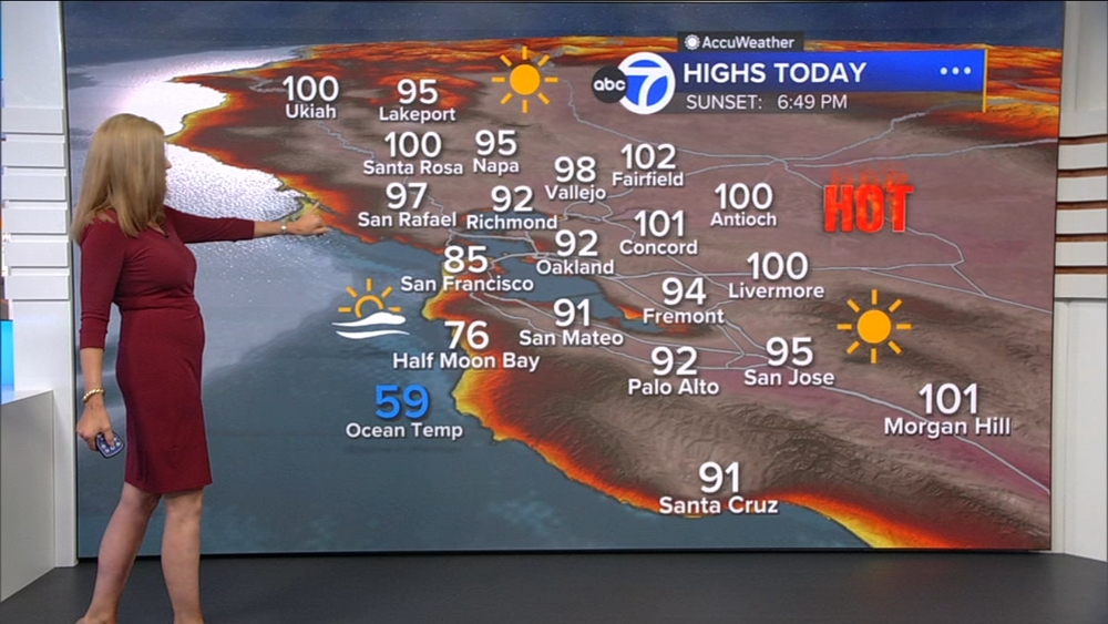 AccuWeather Forecast: Bay Area under Heat Advisory