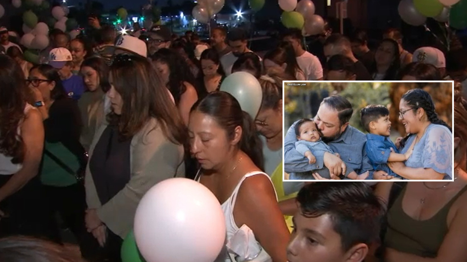 Loved ones gather at vigil to remember Culver City bus driver Bruce Rodriguez, who was shot and killed while working in Mar Vista