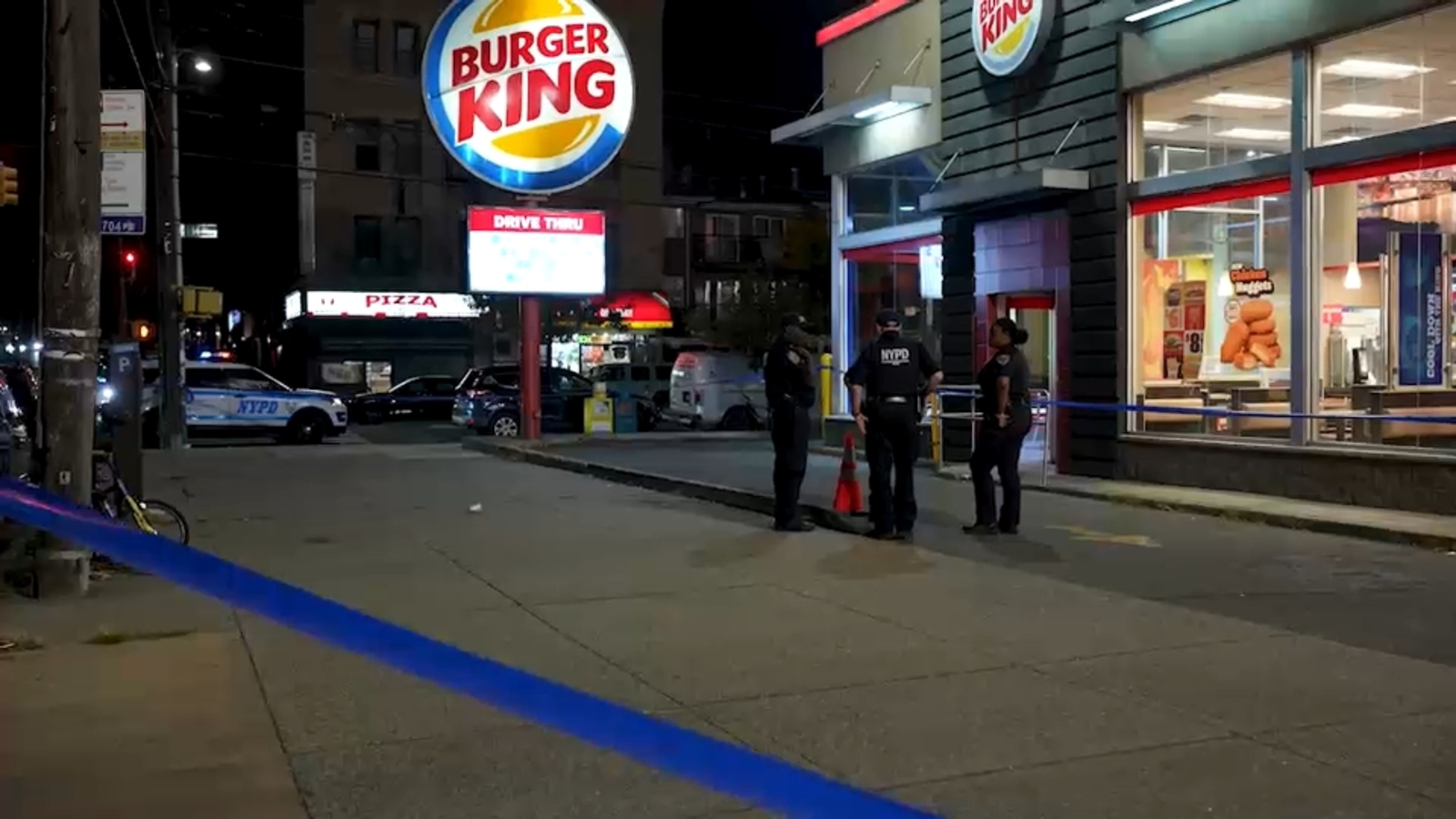 2 men attacked with hammers outside Brooklyn Burger King