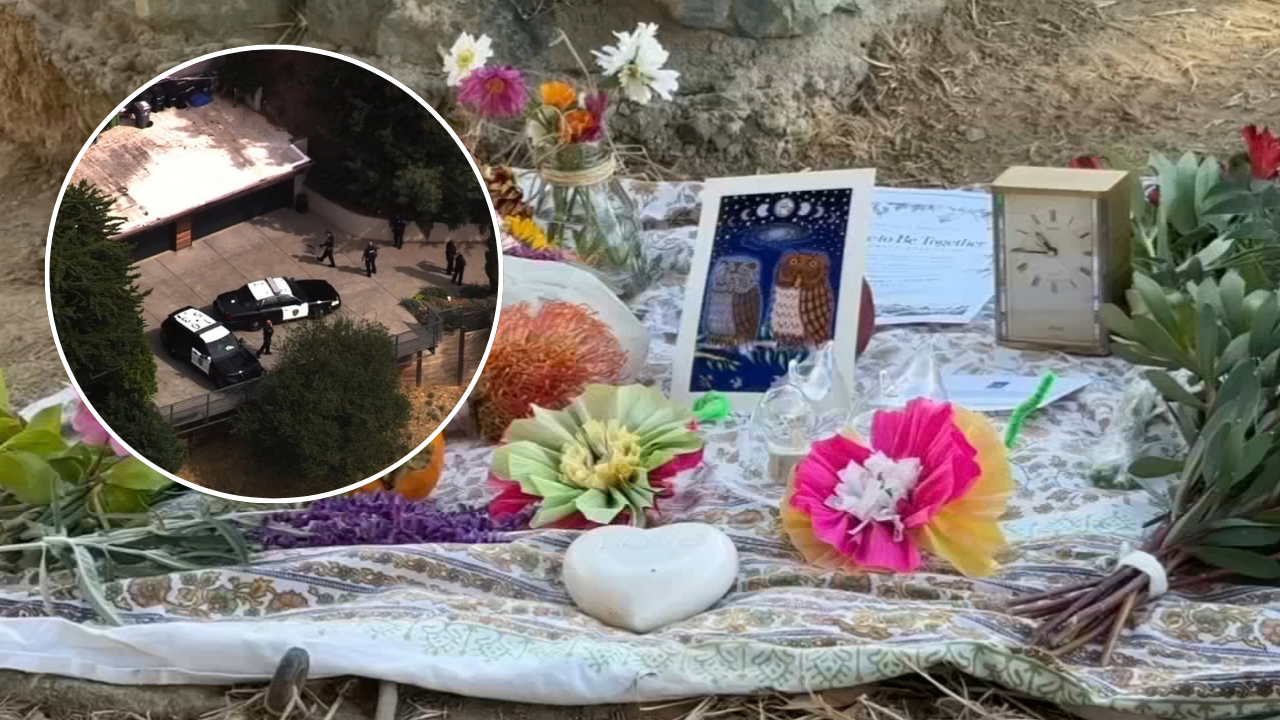 Neighbors hold vigil for fashion designer couple killed in Berkeley
