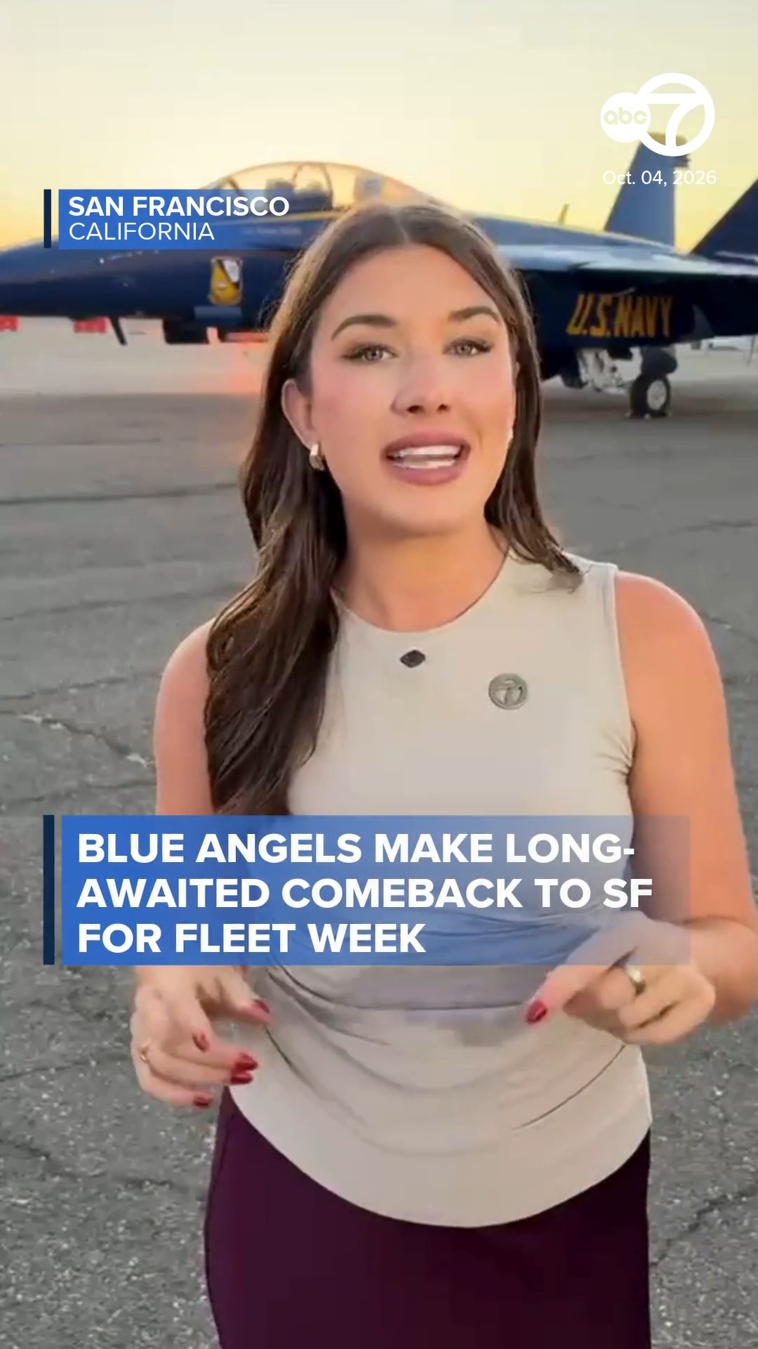 Blue Angels make long-awaited comeback to SF for Fleet Week