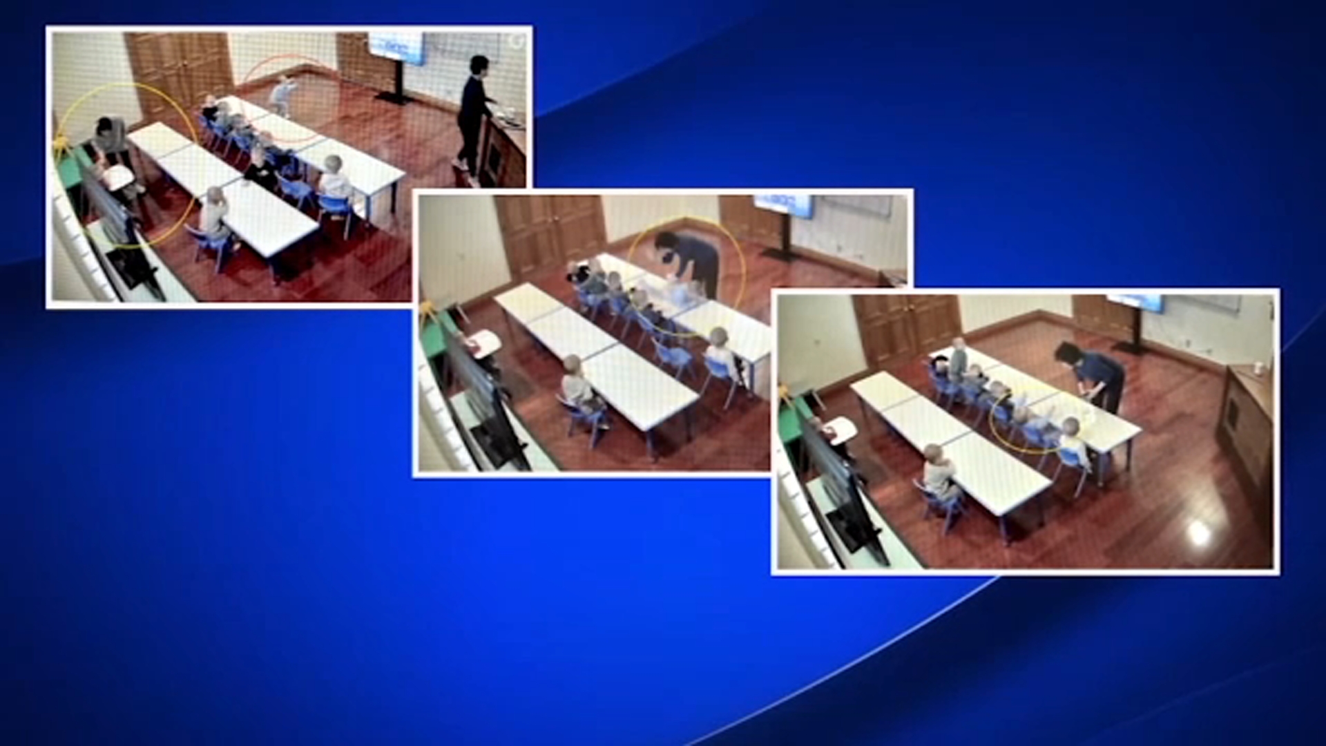The search warrant also includes photos of children inside the Arcadia home.