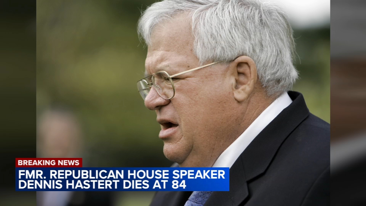 Former House speaker Dennis Hastert dead at 84