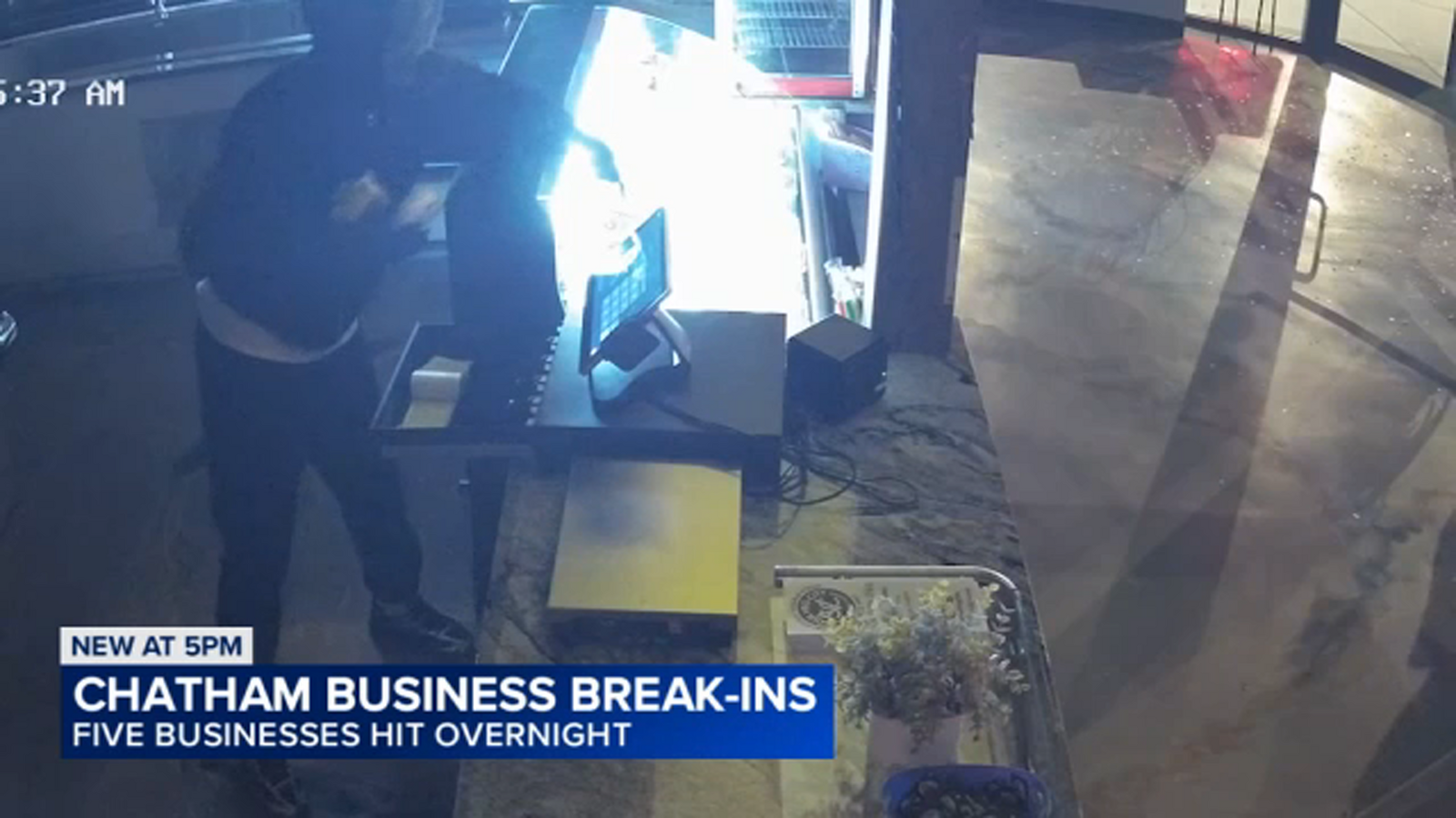 Burglars hit 4 Chatham businesses, steal empty cash drawer and cake slices from Soul Veg City: VIDEO