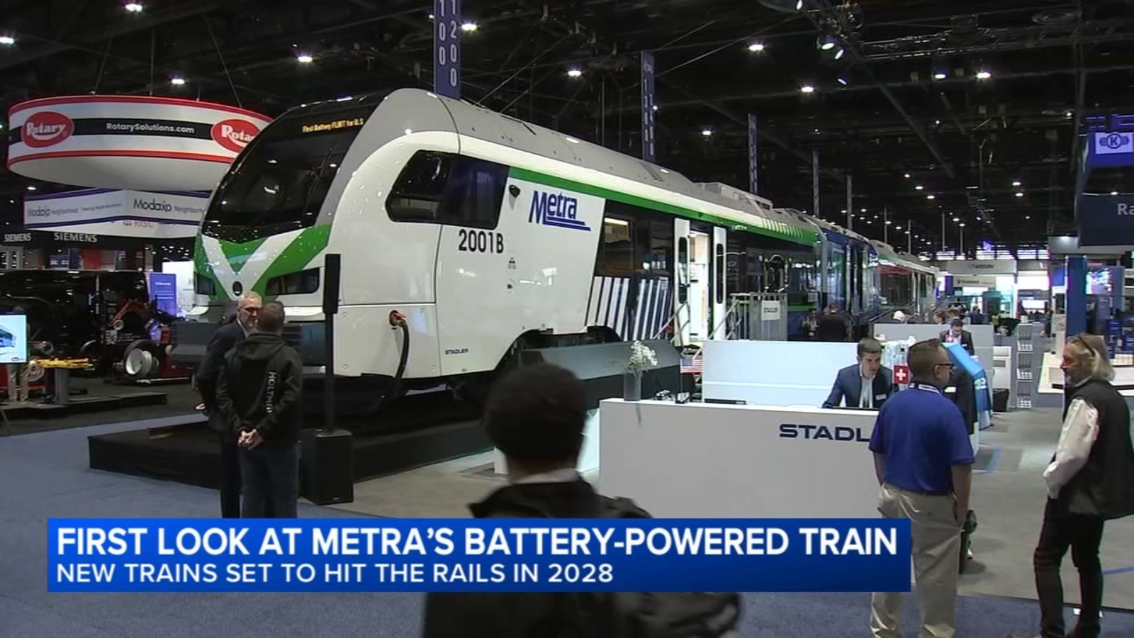Metra shows off new battery-powered train at American Public ...