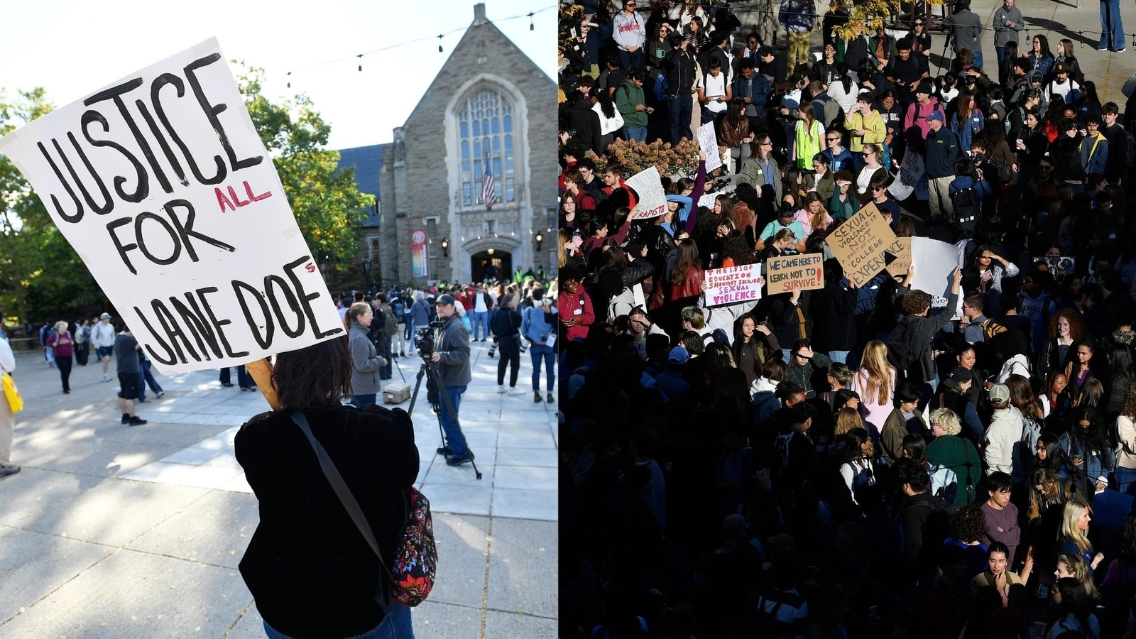 Students protest Cornell's response to gang rape complaint