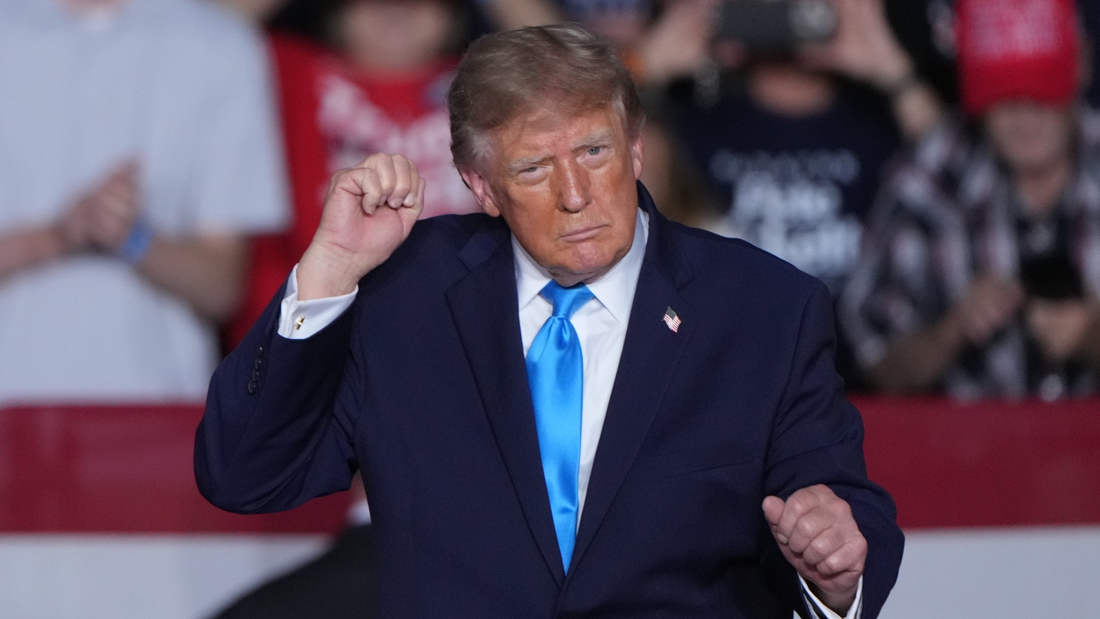 President Trump suggests letting Iran ‘take out’ Los Angeles and San Diego at campaign event in Nebraska