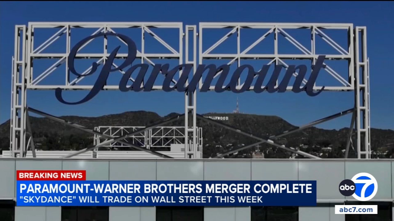 Paramont-Warner Bros. $81B merger complete