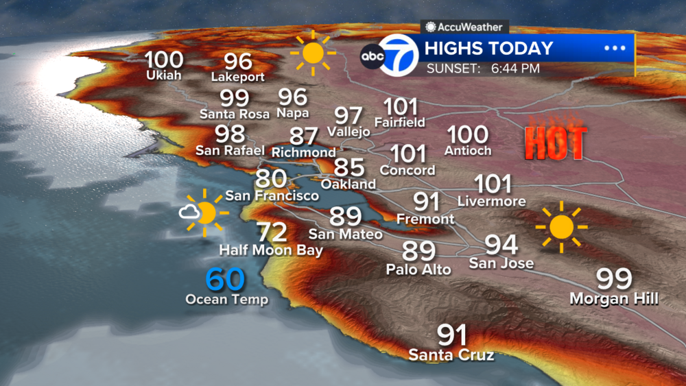 AccuWeather Forecast: Hot trend continues with Heat Advisories