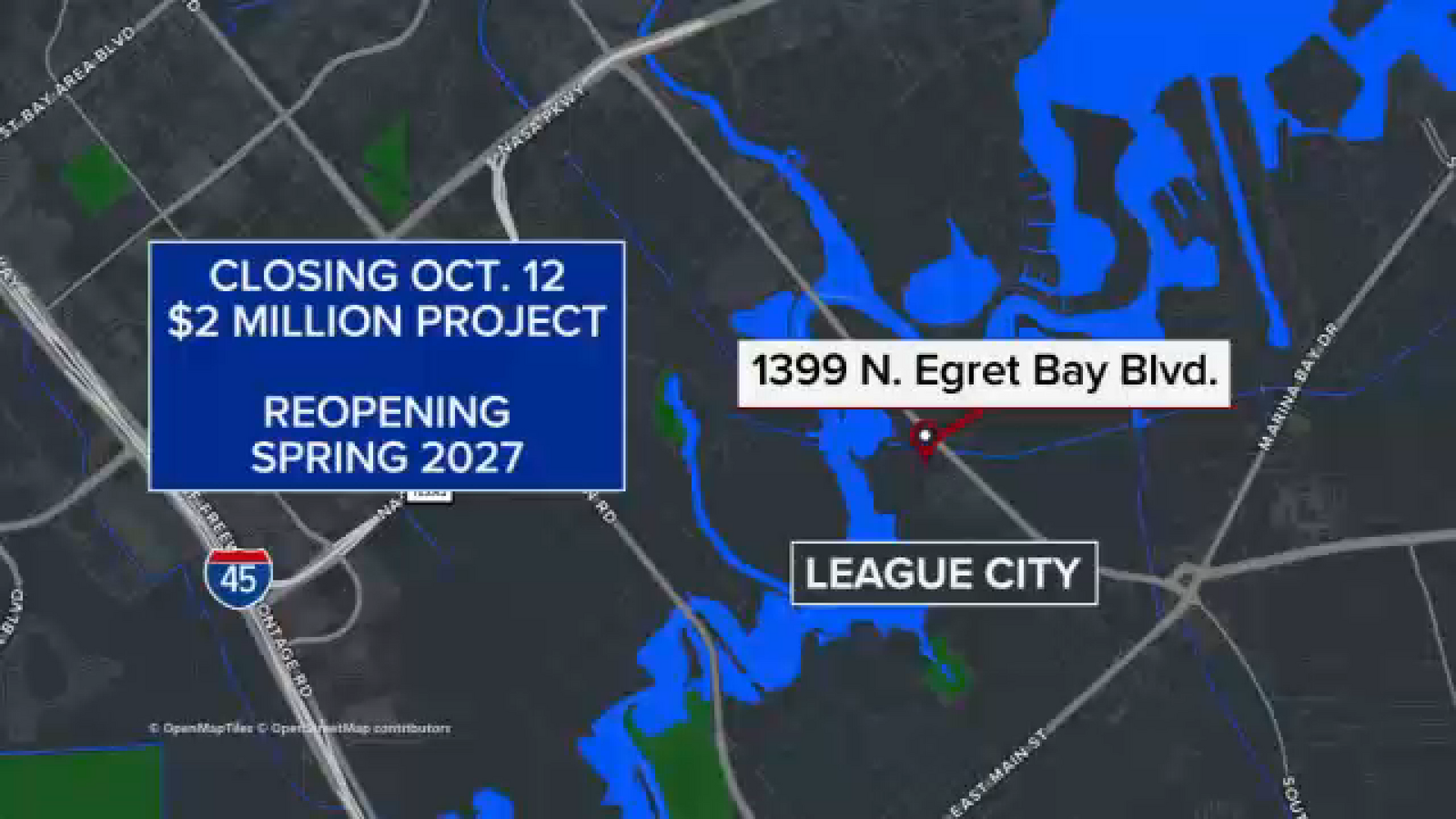 FM 270 boat ramp in League City closing for renovations in October ...