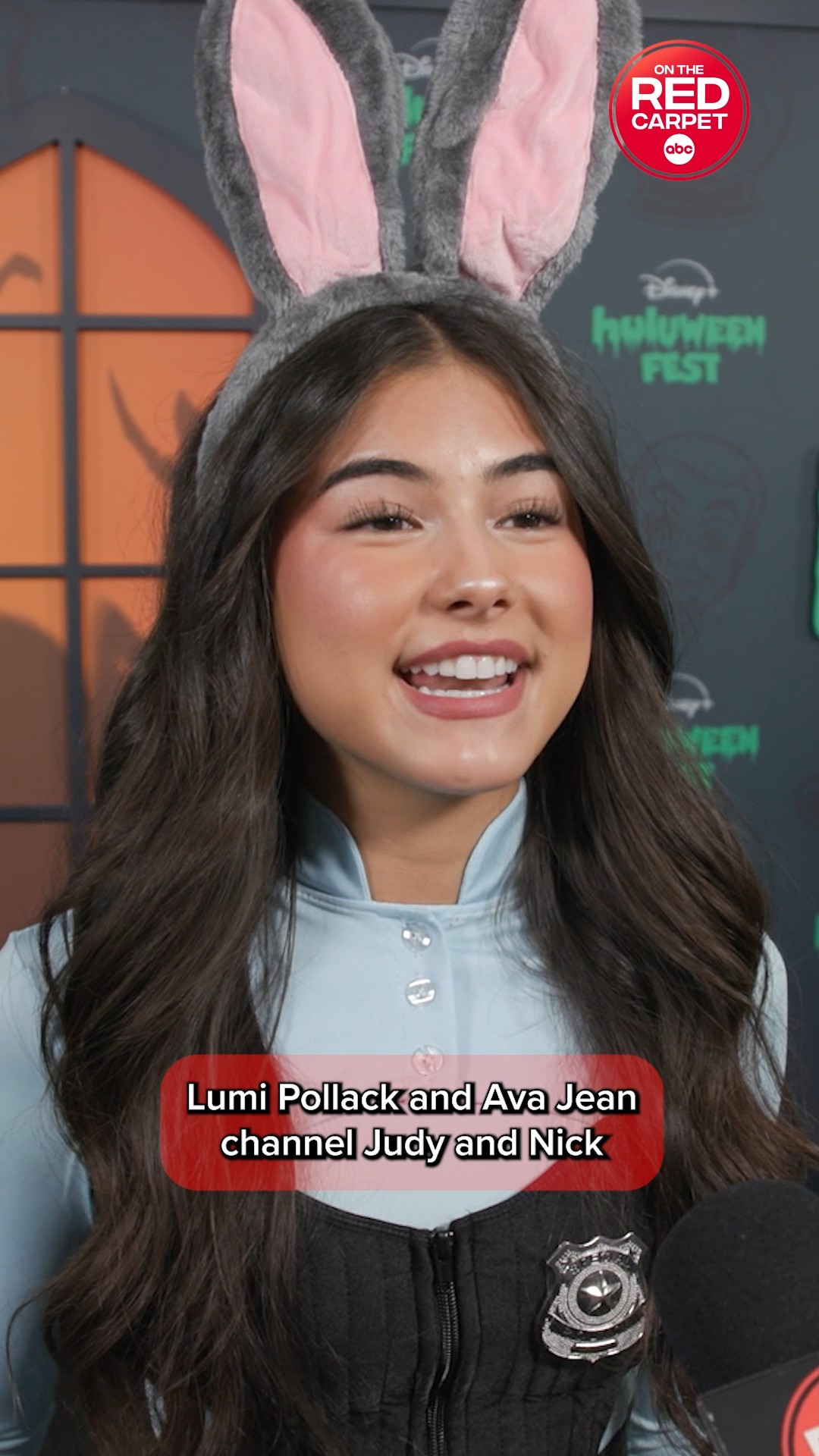 Lumi Pollack, Ava Jean channel their inner Judy Hopps and Nick Wilde