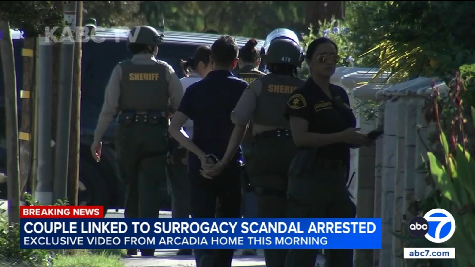 Arcadia surrogacy scandal: Guojon Xuan and Sylvia Zhang arrested on child abuse charges Arcadia surrogacy scandal: Guojon Xuan and Sylvia Zhang arrested on child abuse charges